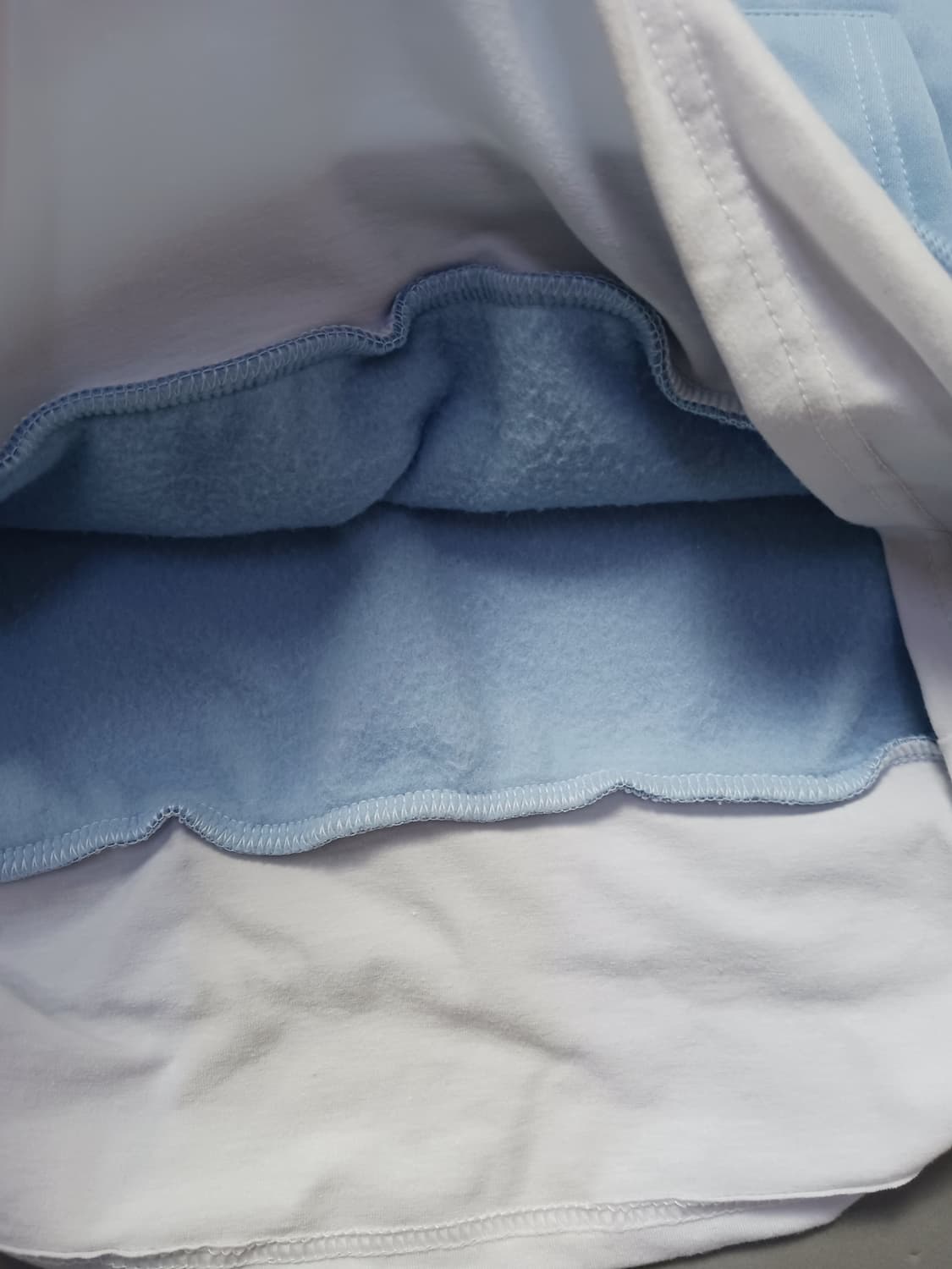 [프리] 빈티지 티셔츠 레이어드 기모 후드티 상품이미지6