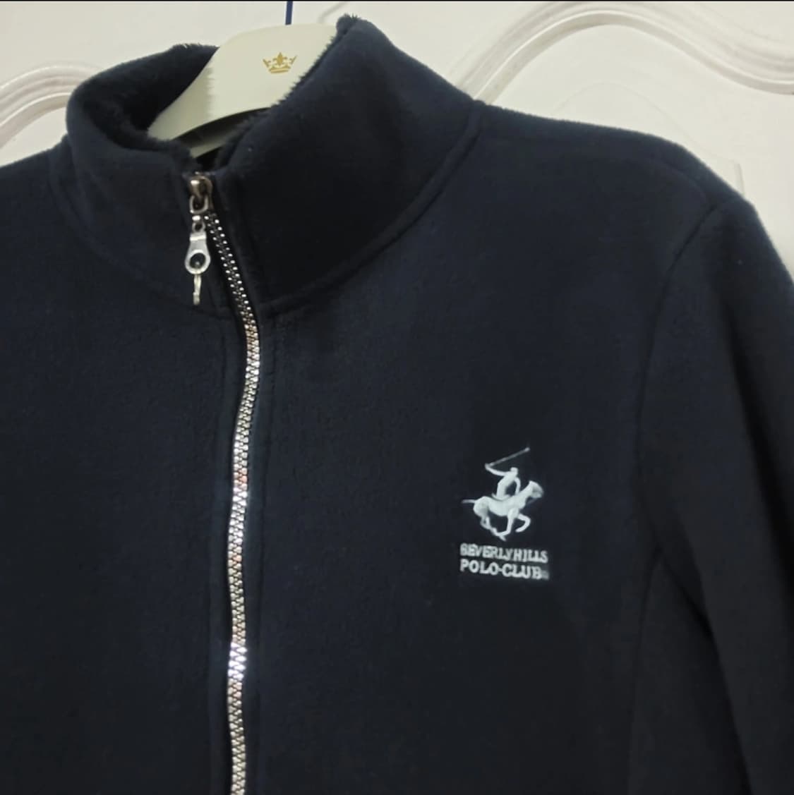 비벌리힐즈 폴로클럽 뽀글이 후리스 플리스 양털 자켓 여자 95 상품이미지3