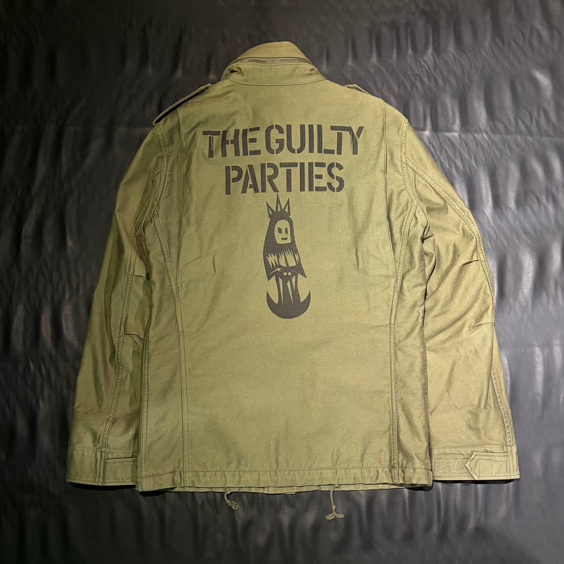 와코마리아 카키 필드자켓 상품이미지2