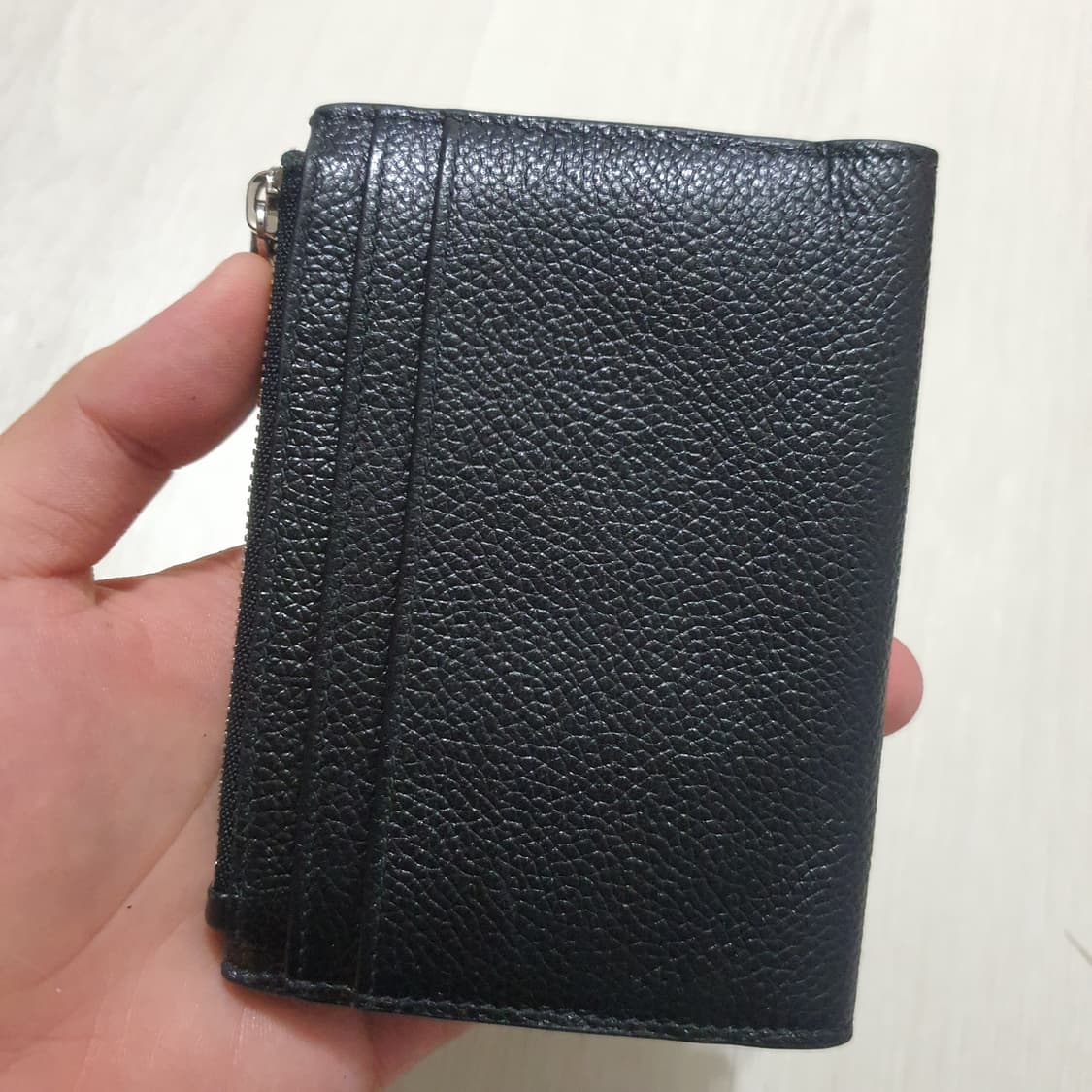 정품 발렌시아가 네온 지퍼 중지갑 상품이미지2