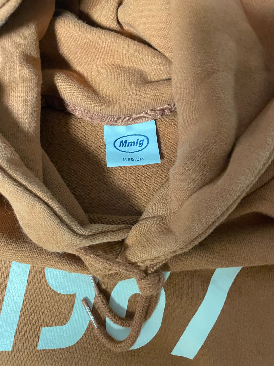 Mmlg 후드티 브라운 상품이미지3