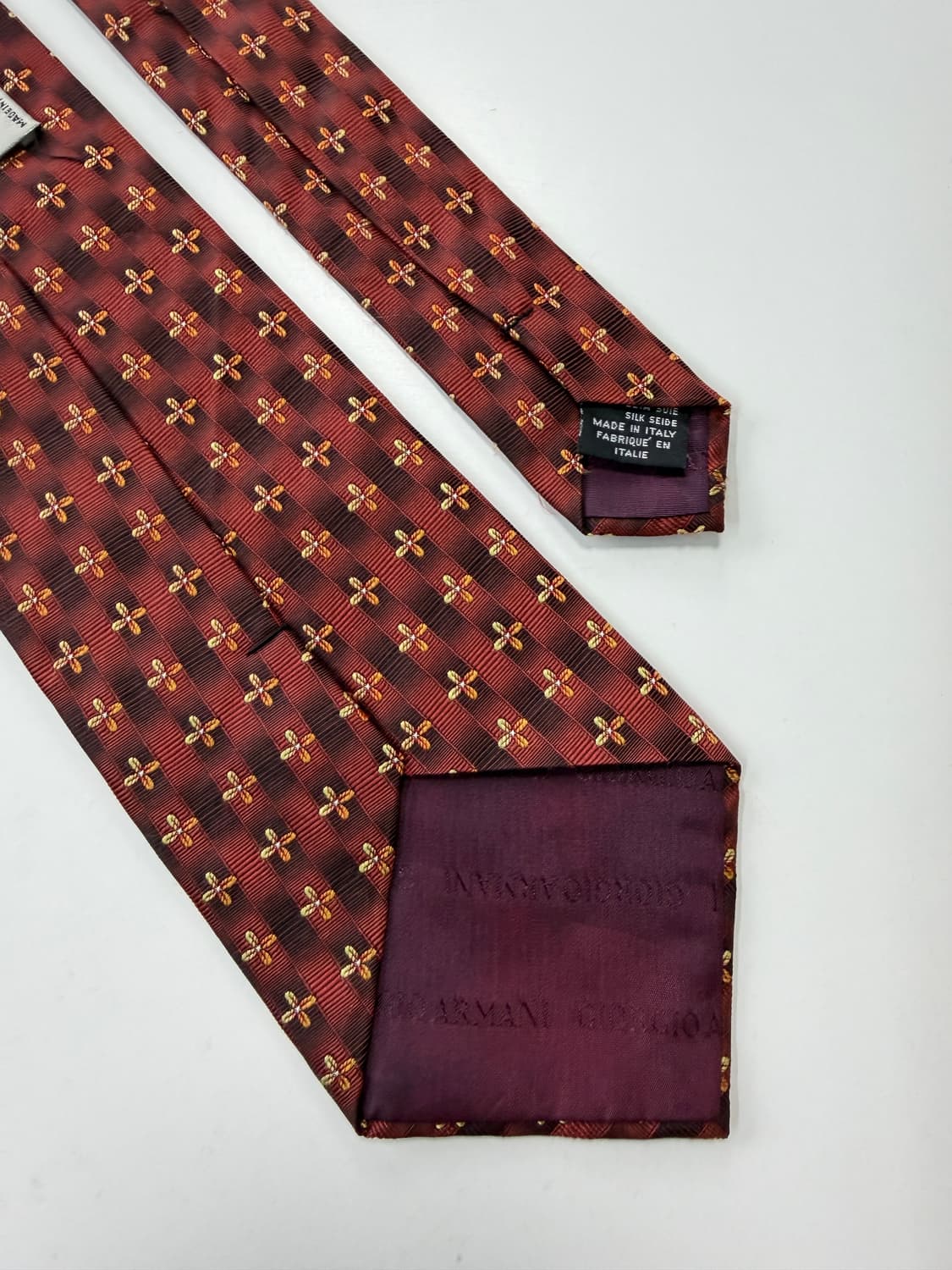 조르지오 아르마니 (Giorgio armani) 실크 넥타이 9.7cm 상품이미지5