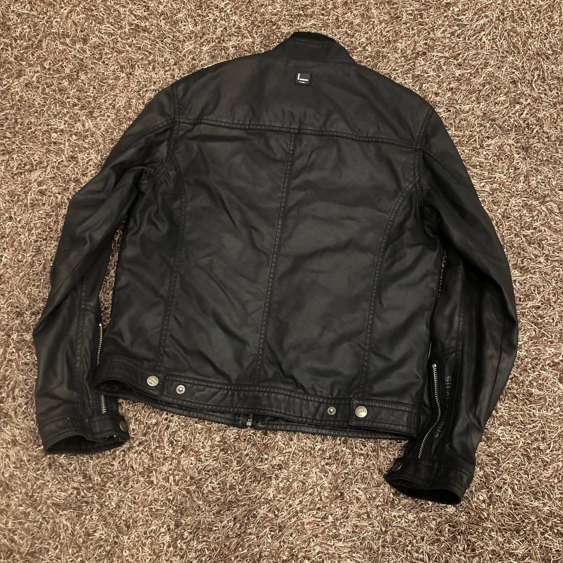 후부 나일론 바이커 자켓 상품이미지4