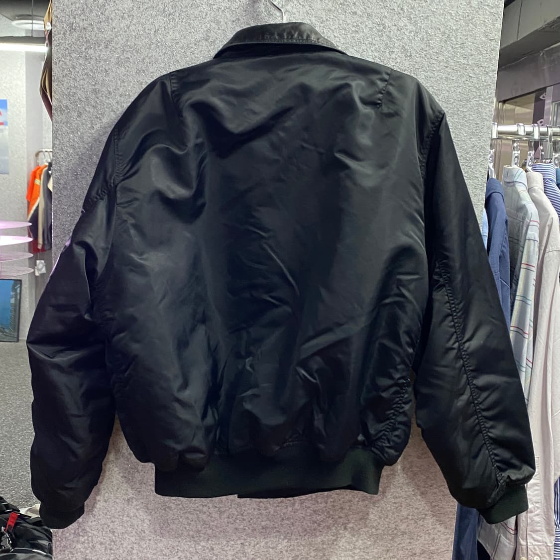 스모키베어 에어포스 ma1 항공점퍼 B4192 상품이미지4