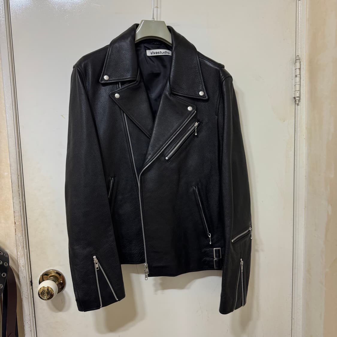 비바스튜디오 가죽 라이더자켓 상품이미지1