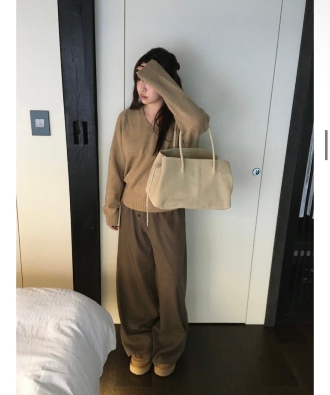 어바웃무드 라떼백 블랙 (Aboutmood) 상품이미지4