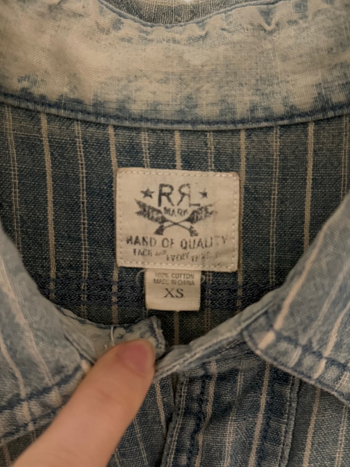 Rrl 샴브레이셔츠 빈티지레어템 상품이미지6