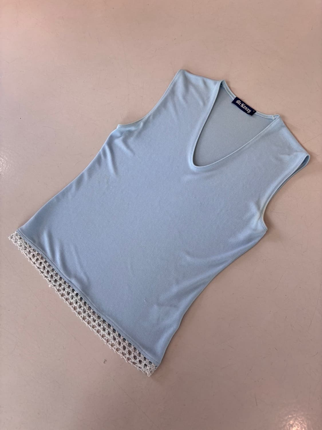 Vintage Mc Kenzy Silk Sleevelss 상품이미지3