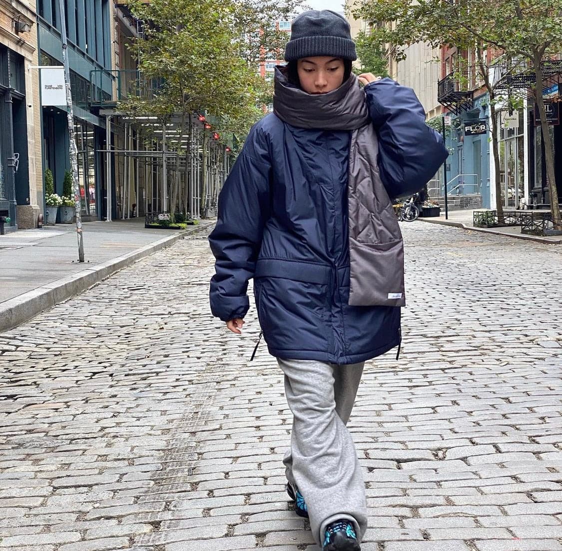 나나미카 인슐레이션 패딩 자켓 M 네이비 상품이미지8