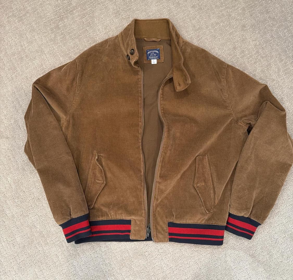 J. Crew 코듀로이 봄버 자켓 L 상품이미지7