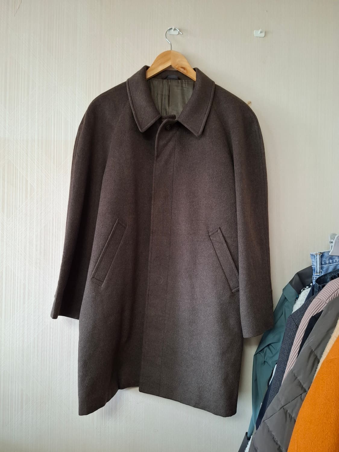 일본빈티지 캐시미어100 코트 (여성77가능) 상품이미지3