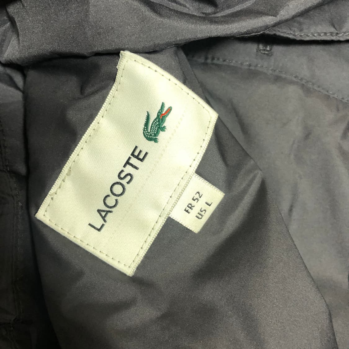 라코스테 경량 롱패딩 L 상품이미지7