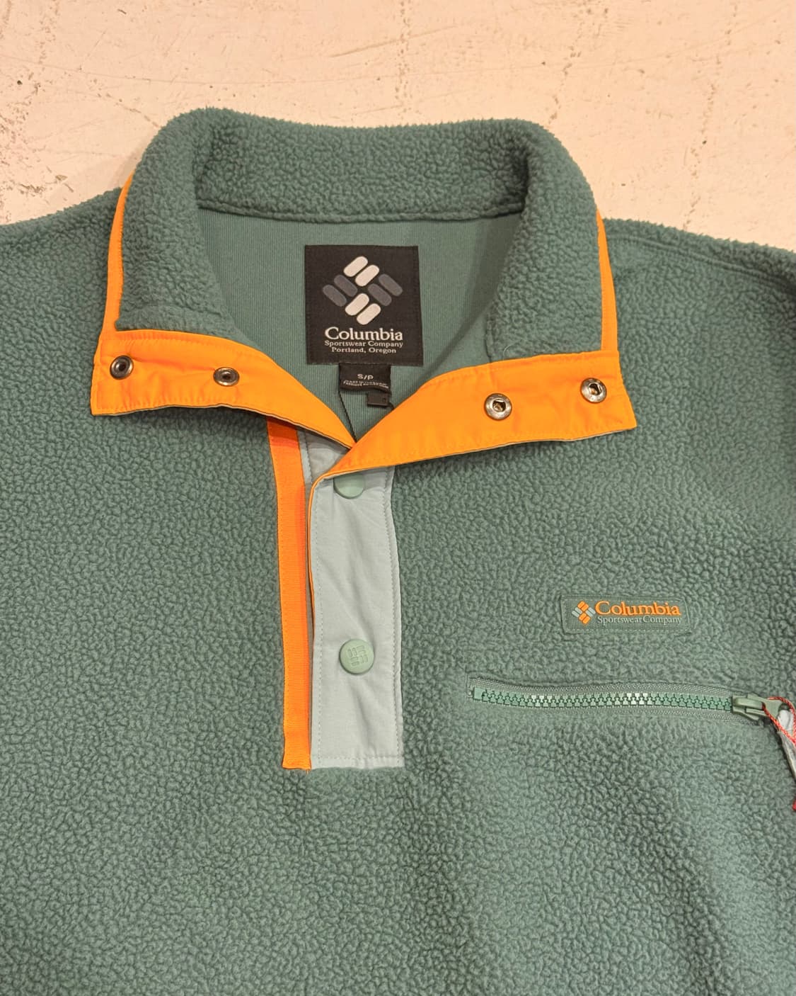 콜롬비아 하프 스냅 후리스 상품이미지2