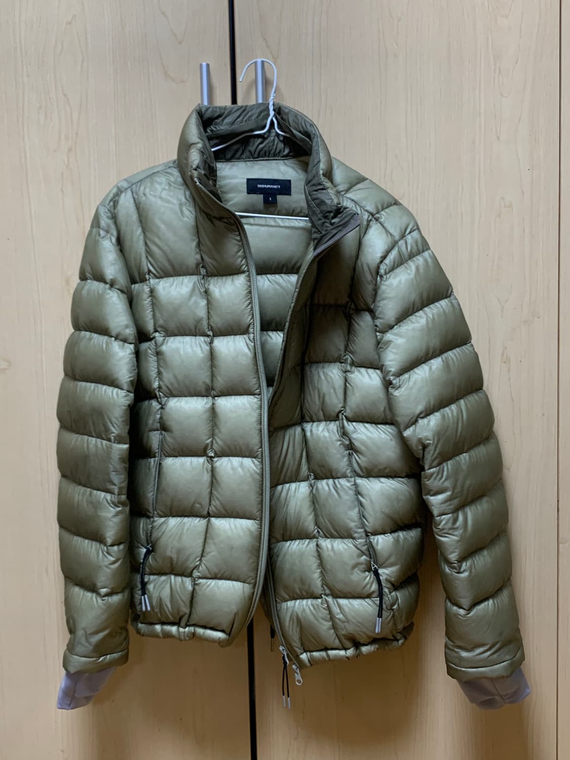 MODULAR LIGHT GOOSE PUFFER(KHAKI 1 size) 상품이미지4