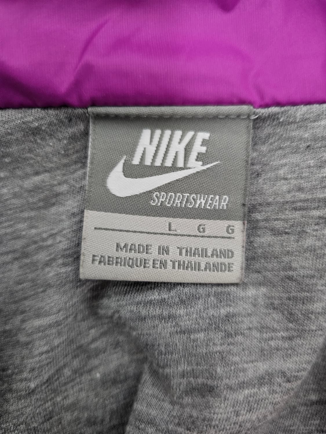 나이키 여성 컬러블록 바람막이 L 상품이미지3