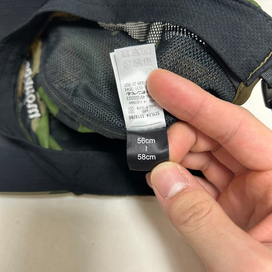 몽벨 카모 와치 캡2 M 사이즈 상품이미지7