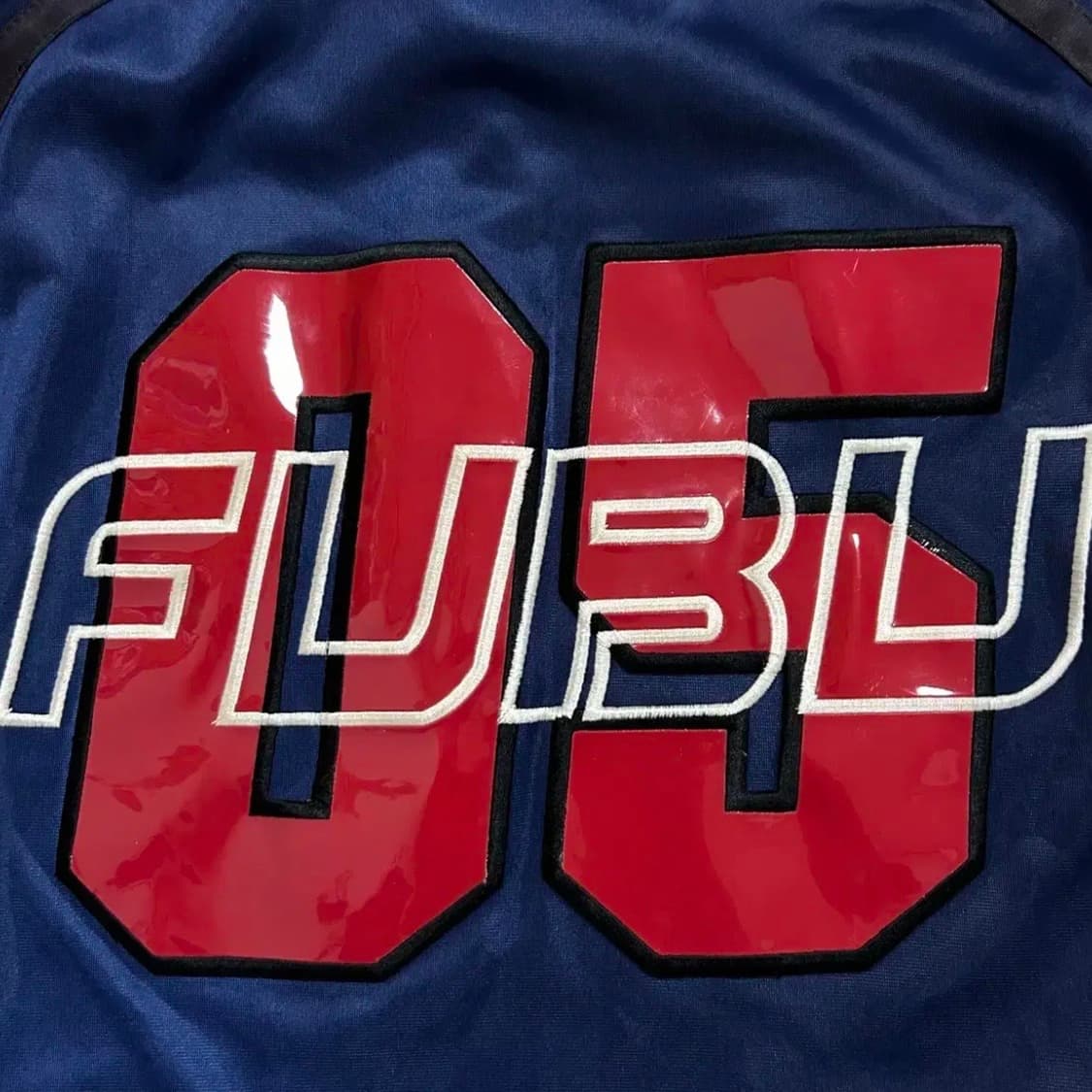 FUBU 후부 올드스쿨 오버핏 백로고 져지(XL) 상품이미지5