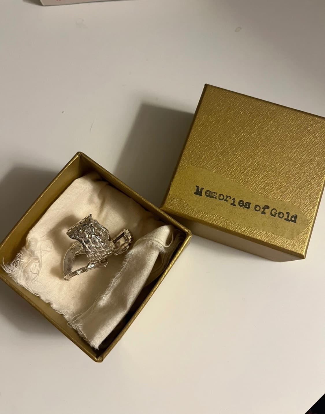 메모리즈오브골드 은반지 상품이미지2