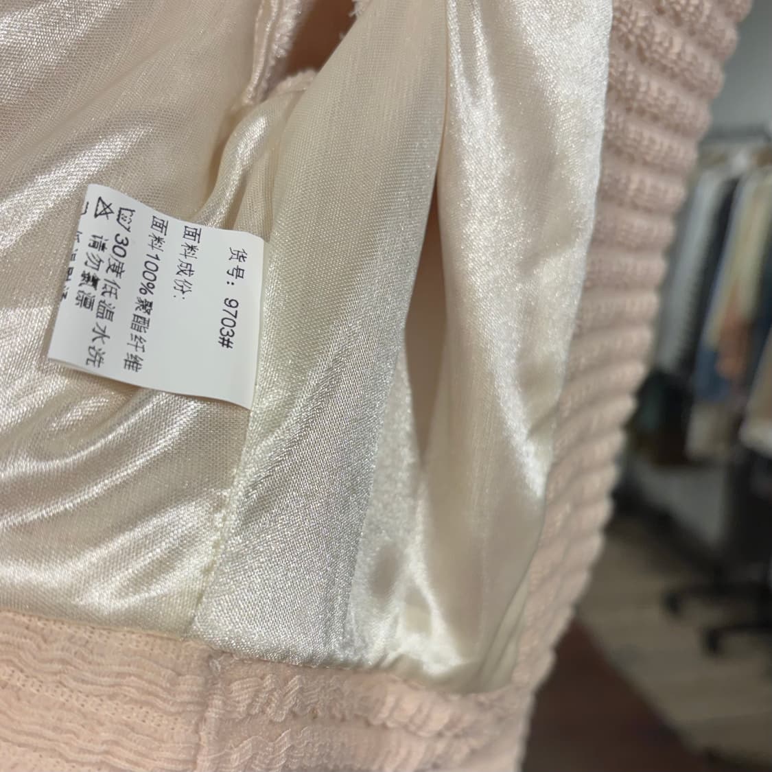 베이지 갸루 로판 플라워 코사지 리본 숏 볼레로 자켓 상품이미지8