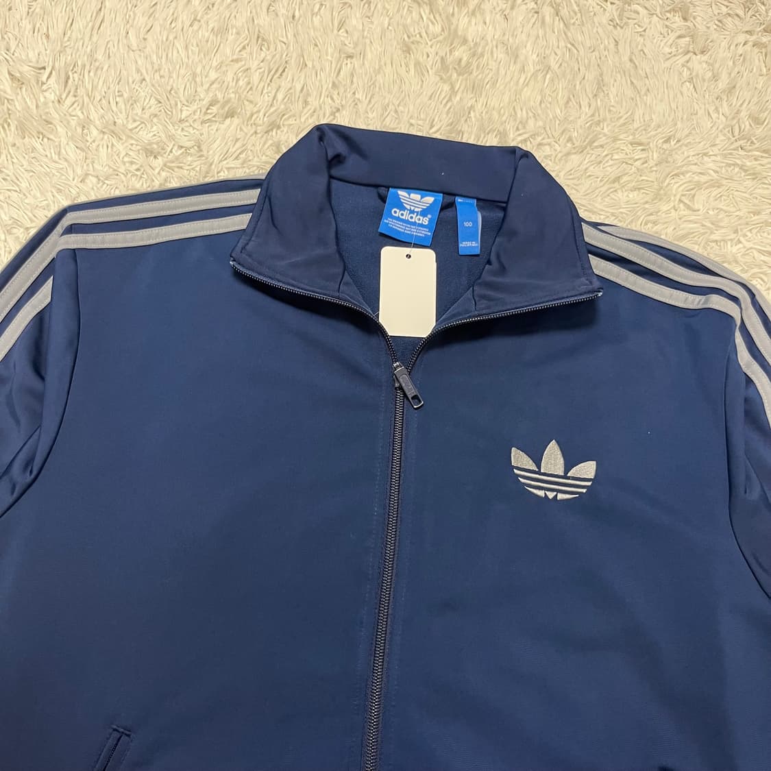 Adidas navy grey Firebird jersey 상품이미지5