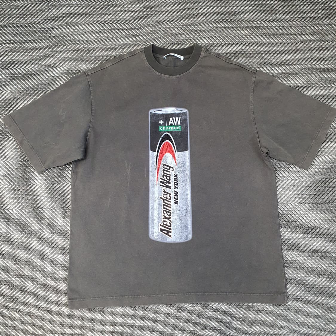 알렉산더왕 오버핏 반팔티 남자105~110 상품이미지2