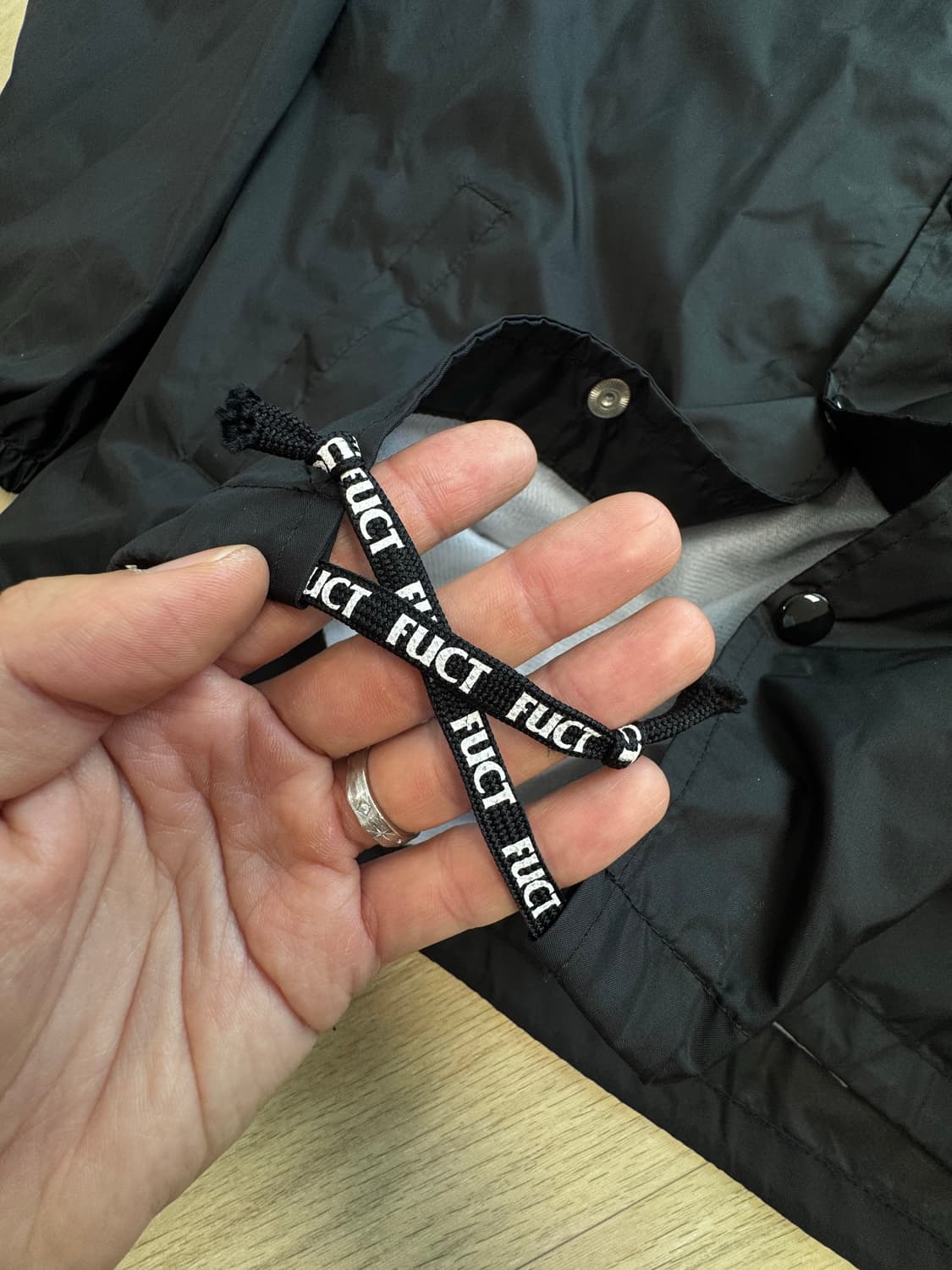 퍽트 FUCT SSDD 2017 S/S O.G. BEAR 코치 자켓 상품이미지7