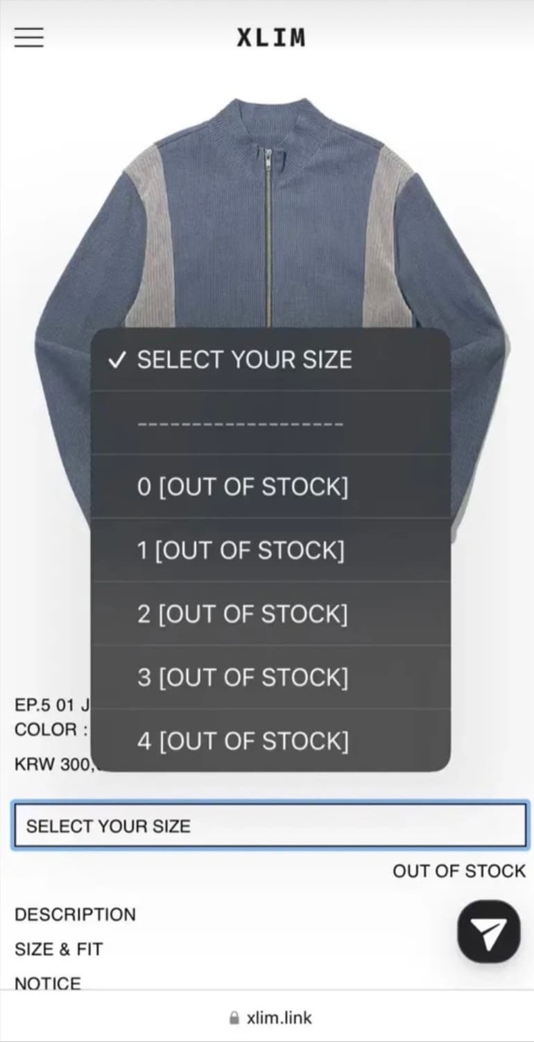 Xlim Ep.5 01 자켓 상품이미지2