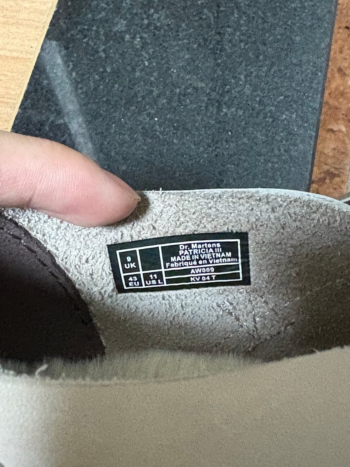 닥터마틴 패트리샤 털 슈즈 상품이미지5