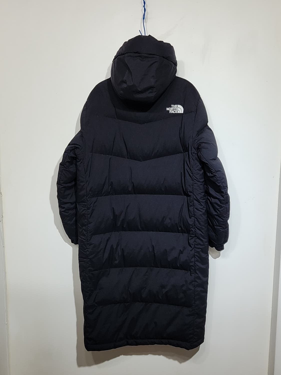 (L) 노스페이스 구스다운 롱패딩 점퍼 블랙 거위털 패딩코트  상품이미지6