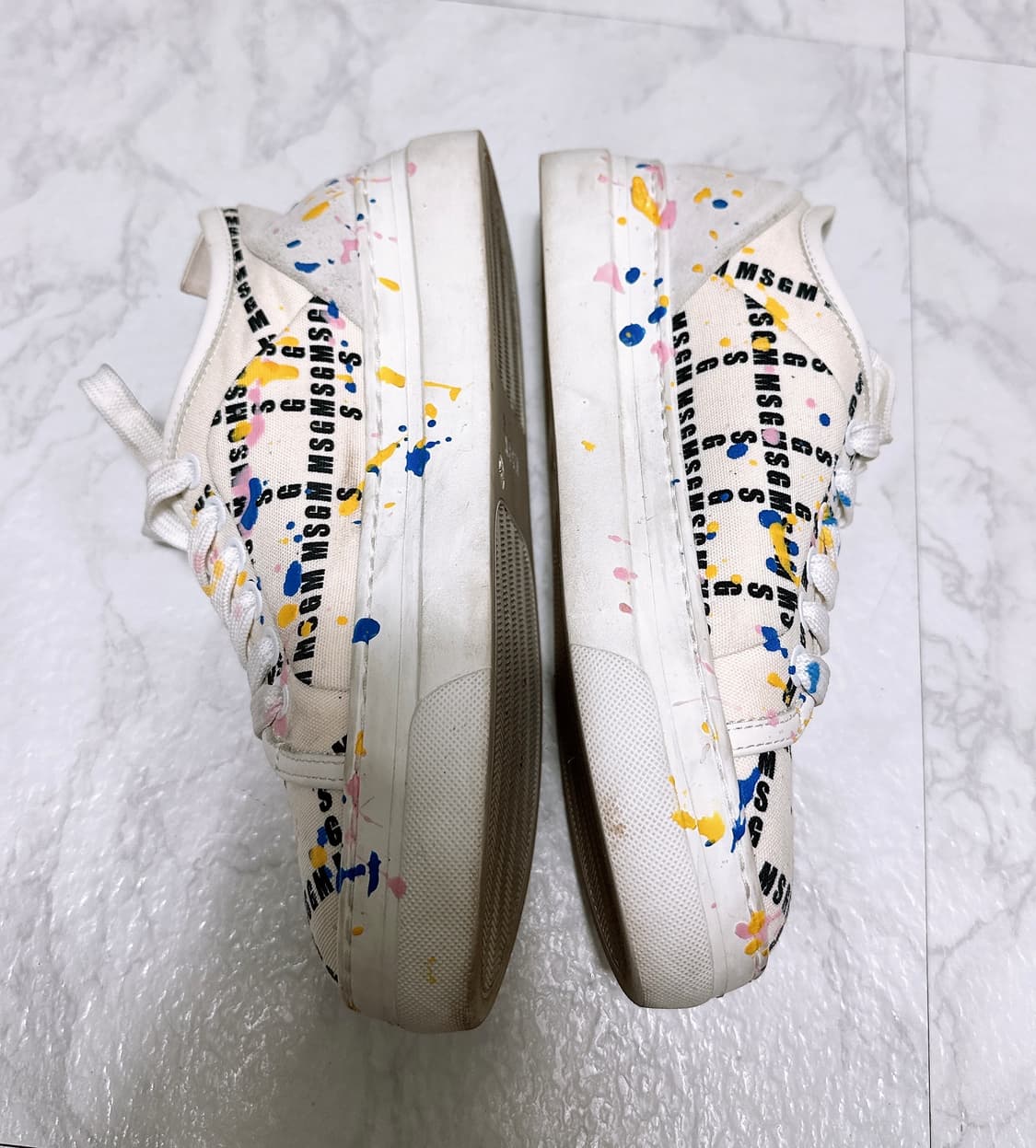 MSGM 페인팅 슈즈 상품이미지2