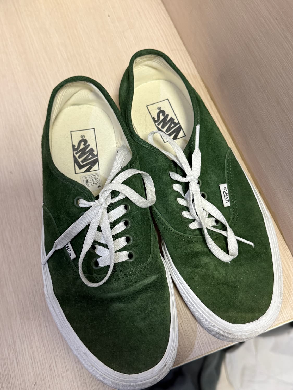 [265] 반스 어센틱 (피그 스웨이드) 더글라스 그린 상품이미지1