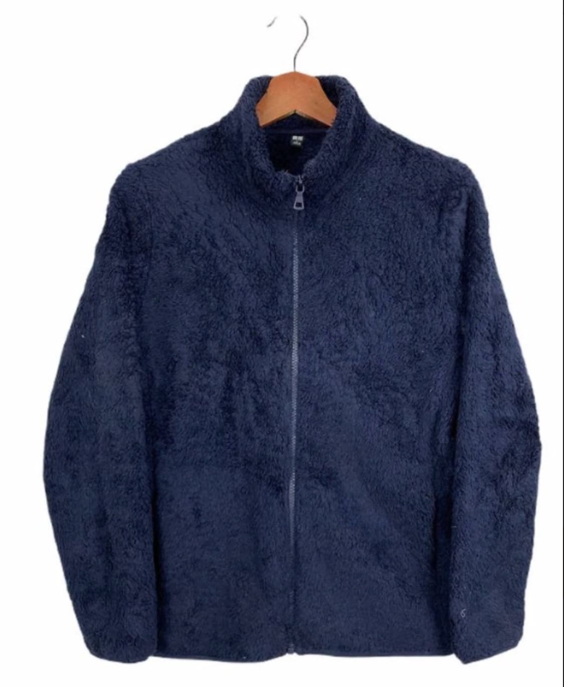 유니클로 네이비 플리스 후리스 L  상품이미지1