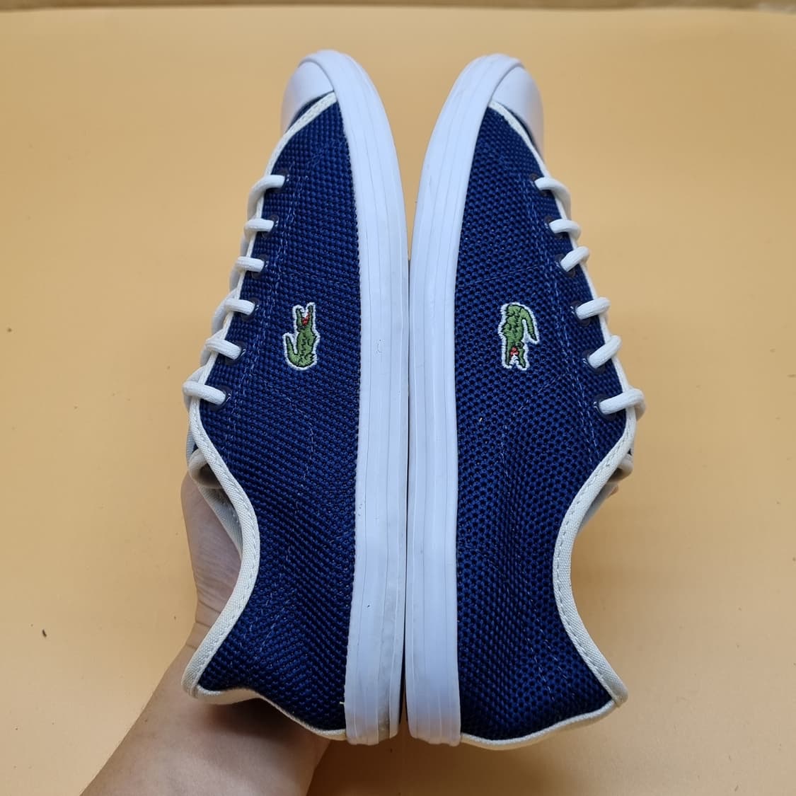 라코스테 네이비 스니커즈37 225~230 상품이미지5