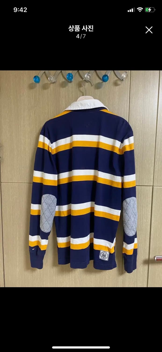 TOMMY 타미힐피거 럭비 티셔츠 S사이즈(100) 상품이미지4