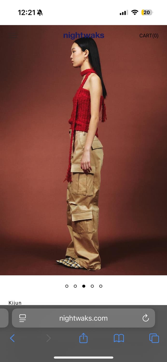 기준 woody 카고팬츠 M 상품이미지3