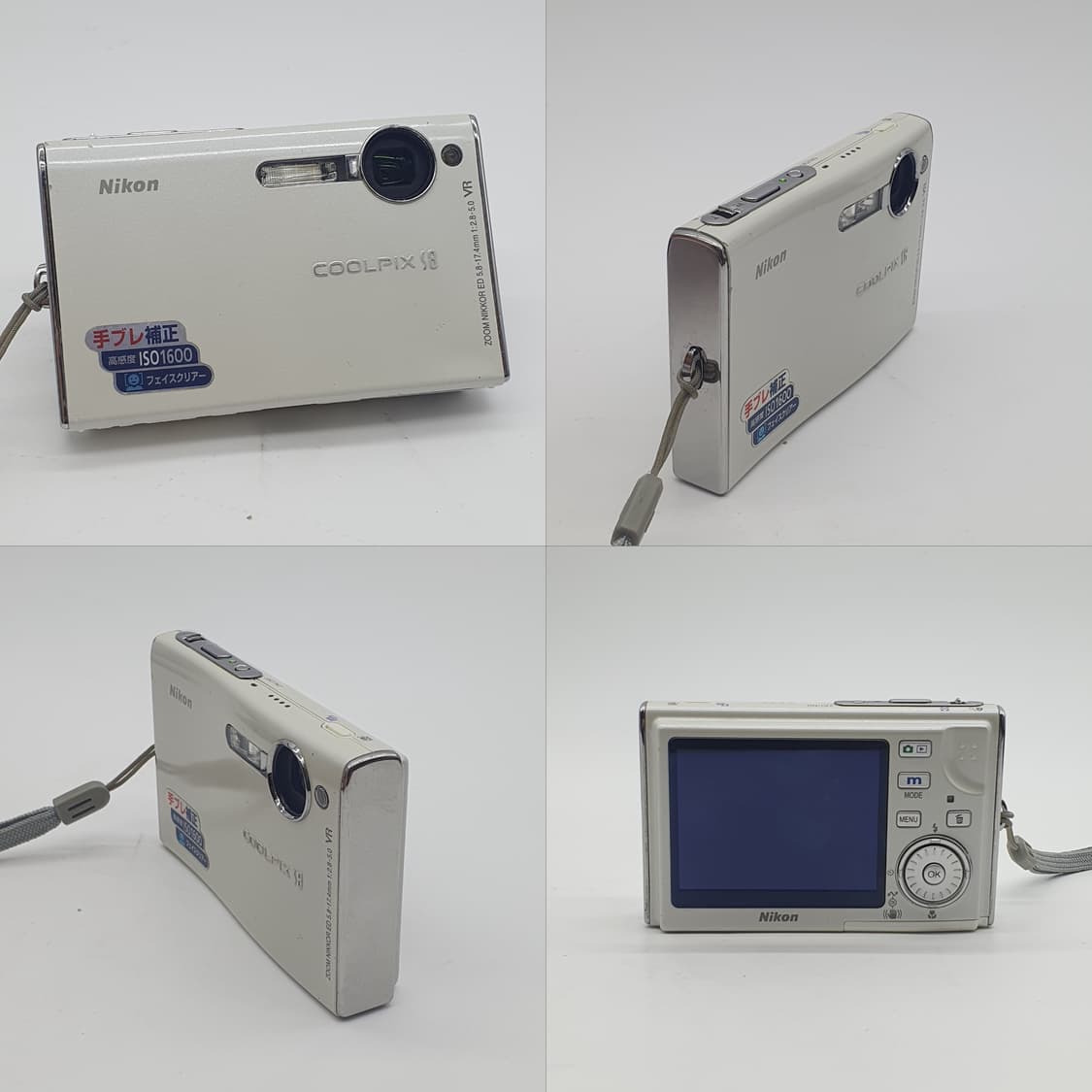 작례⭕️ 니콘 쿨픽스 S8 펄 화이트 👻노제 카메라 상품이미지2
