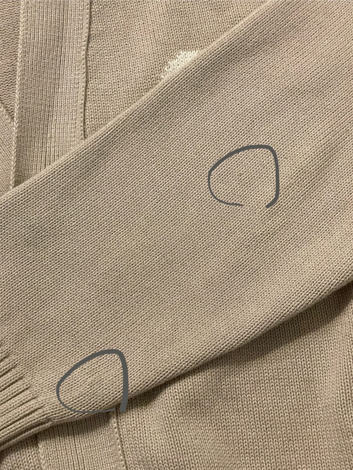 아미 빅로고 가디건 L 상품이미지5