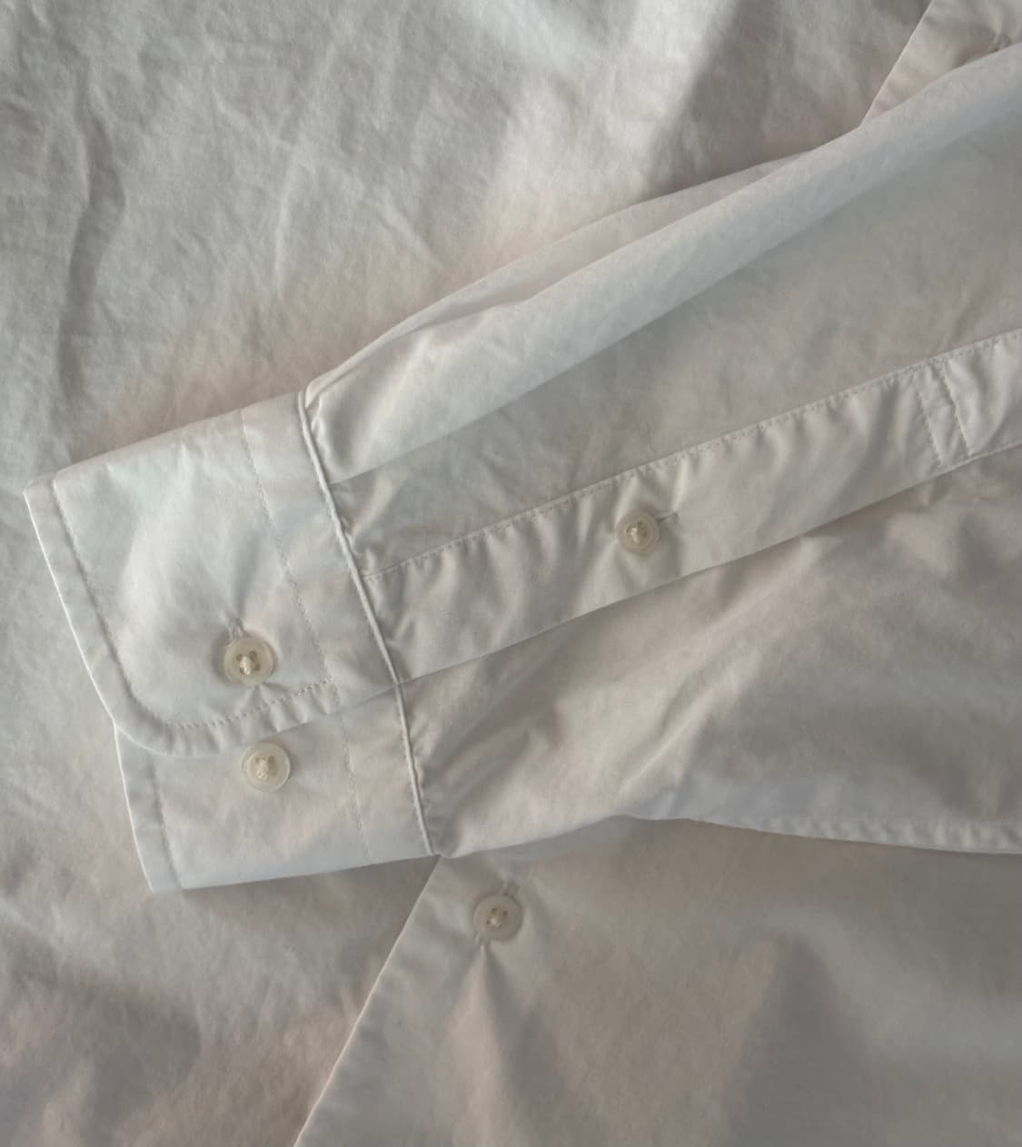 유니클로c 브로드클로스오버사이즈셔츠 00white m사 상품이미지9