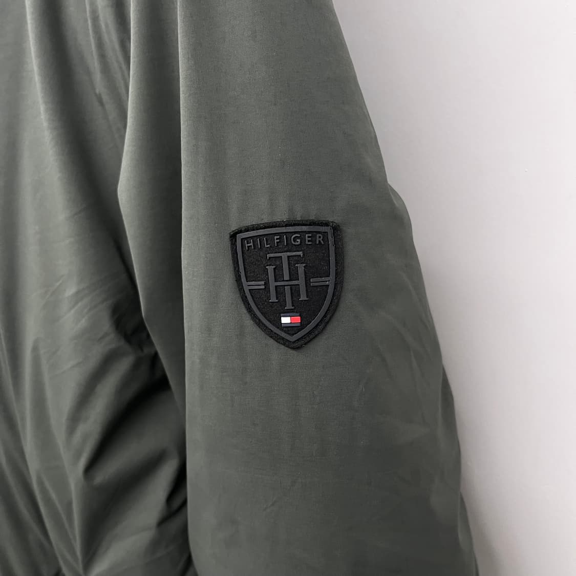 타미힐피거 후드 패딩 점퍼 카키 남 L 상품이미지3