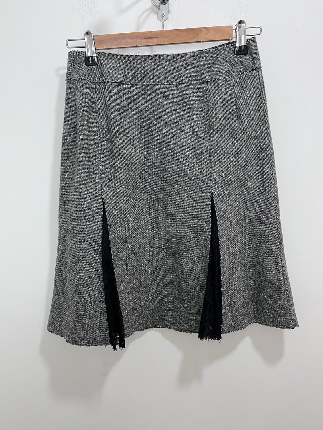 차콜 디테일 스커트  상품이미지8