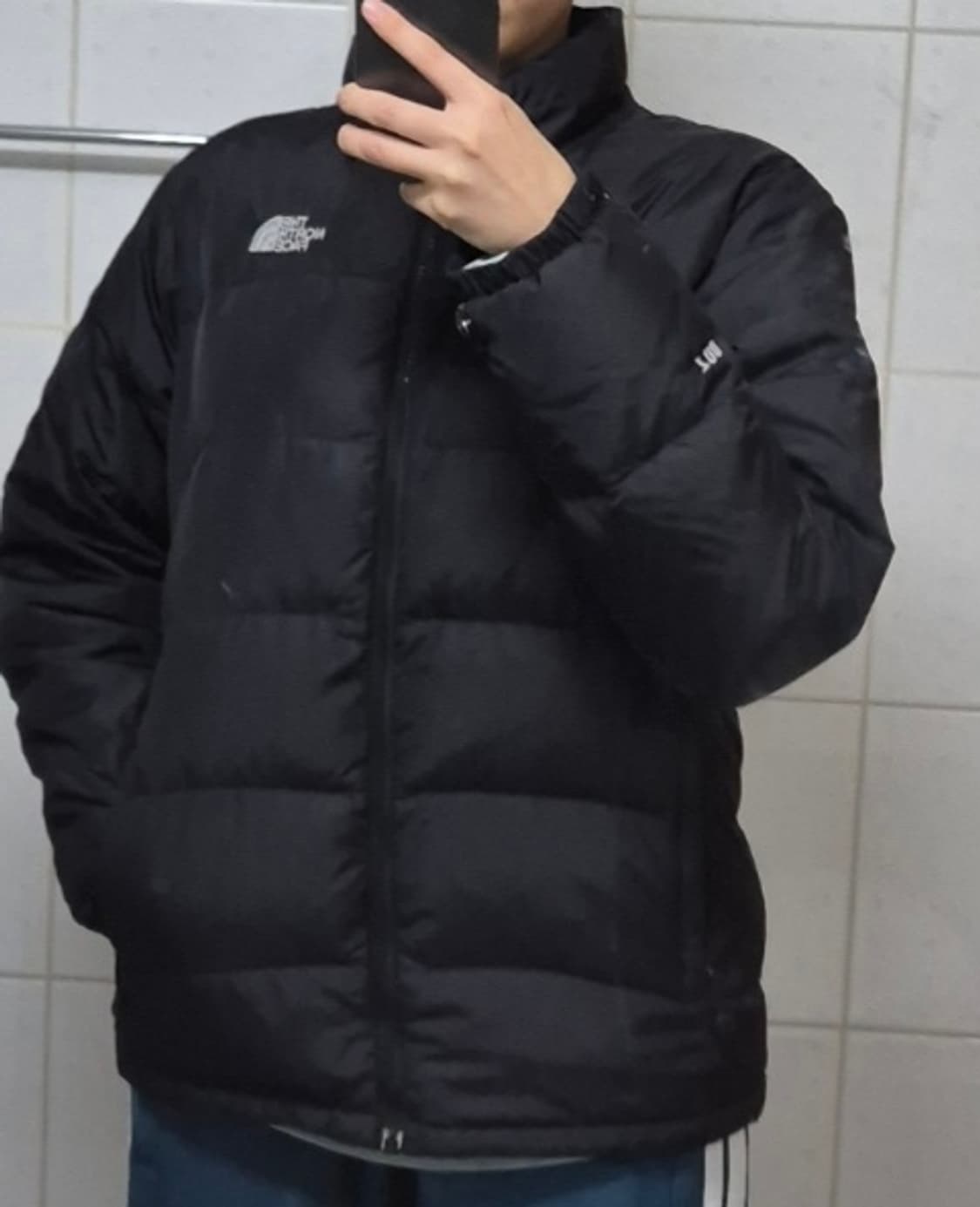 노스페이스 구스다운 경량 패딩 90 상품이미지6