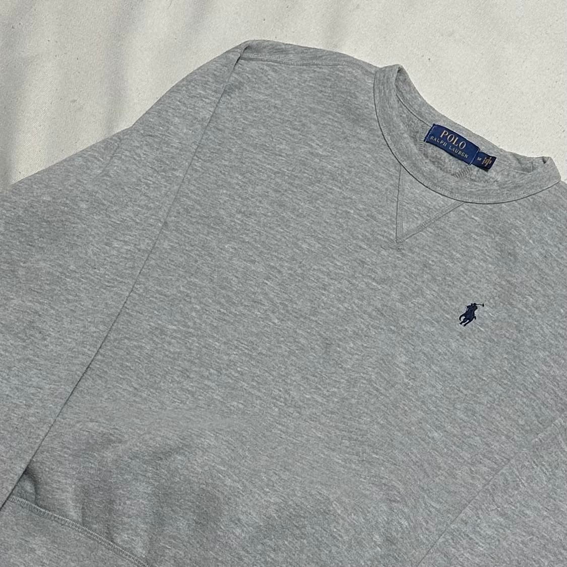 M 폴로랄프로렌 그레이 기모 맨투맨 상품이미지1