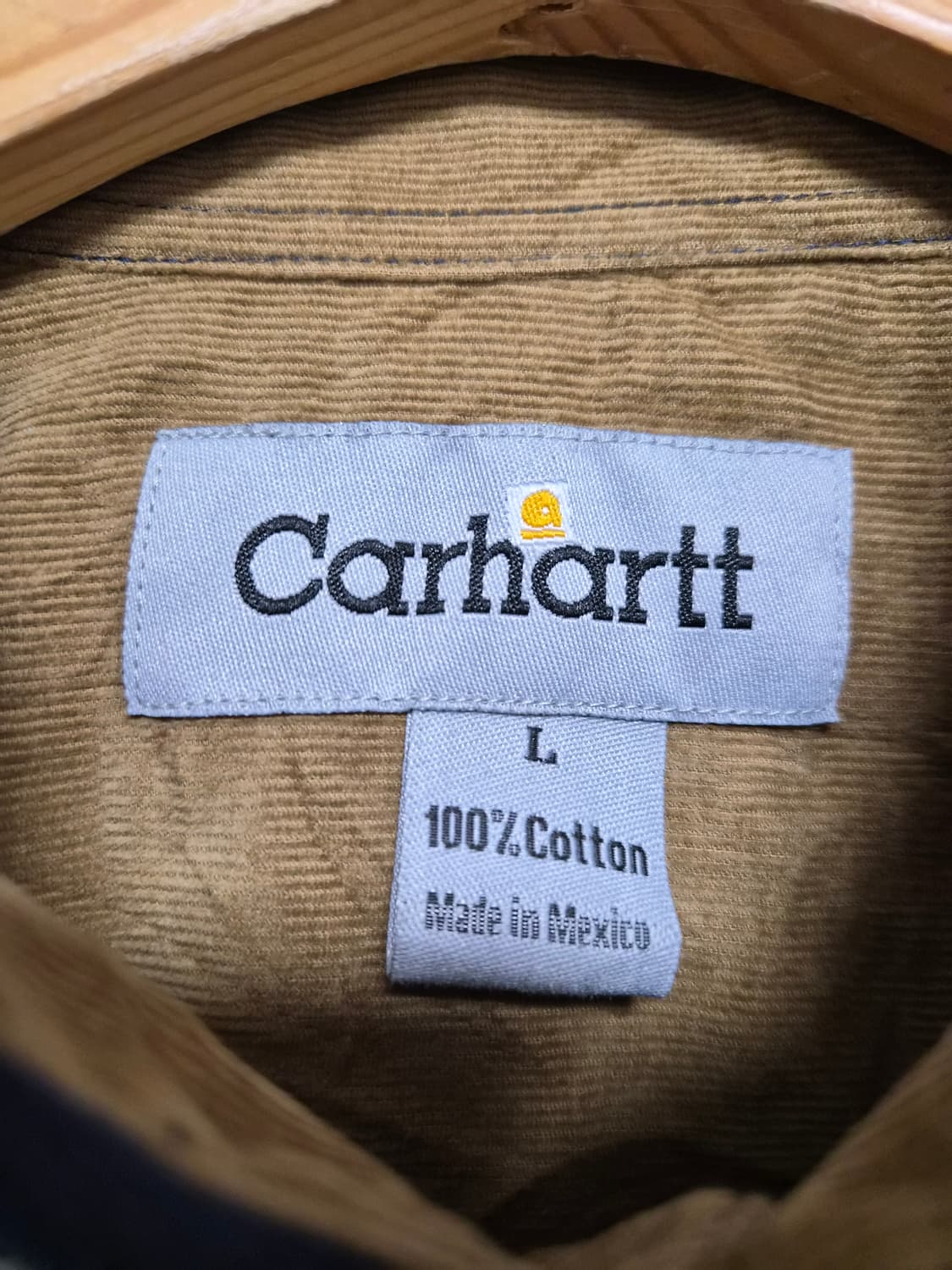 칼하트Carhartt 배색 코듀로이 셔츠 L - S229 상품이미지4