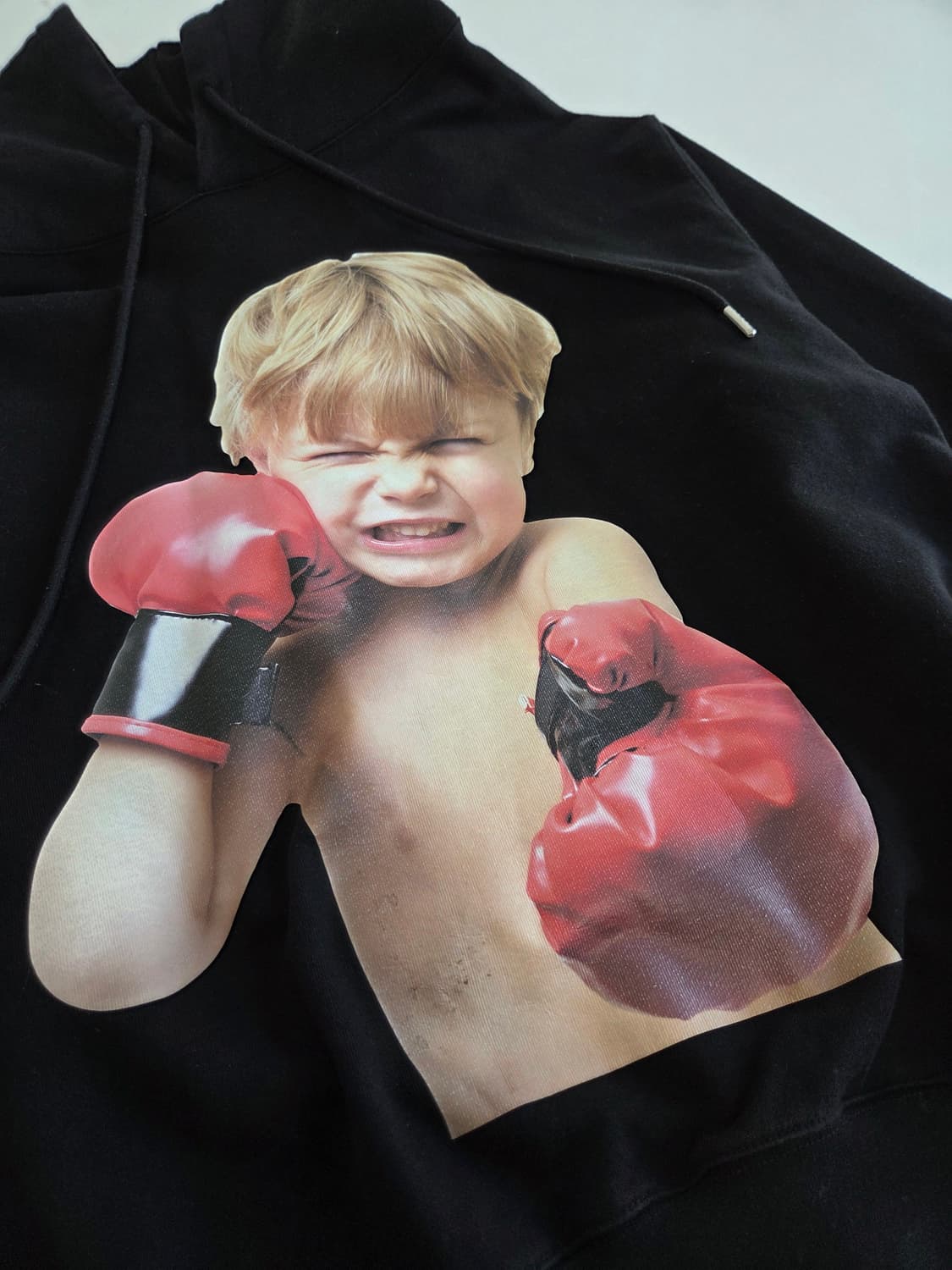 아크메드라비 베이비 페이스 빅로고 후드티 사이즈 2 상품이미지4