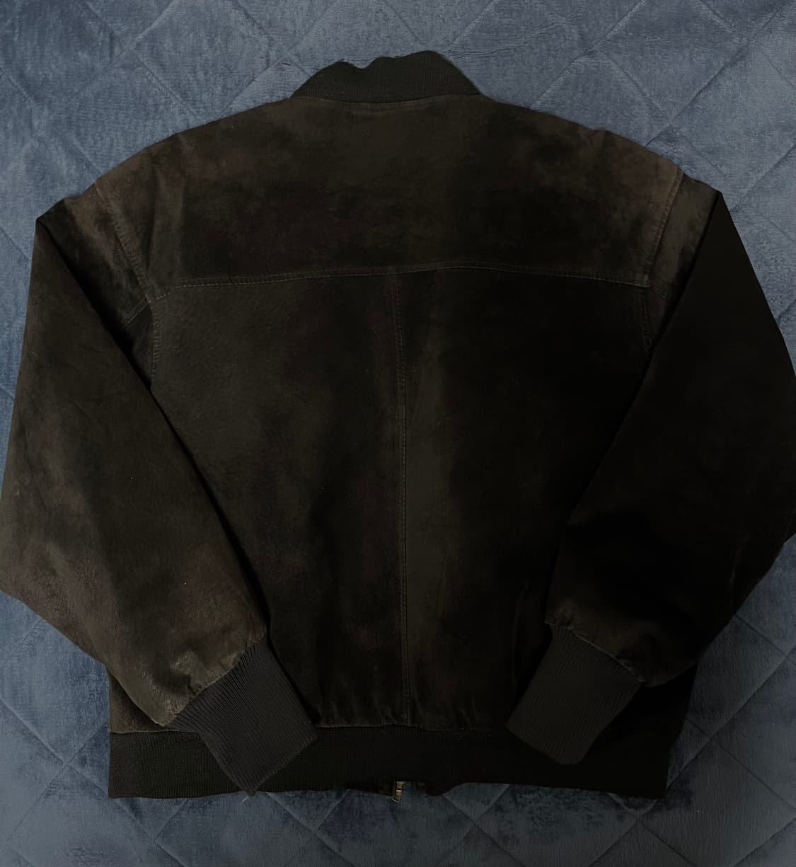 90's Heavy pig-leather suede bomber 상품이미지3
