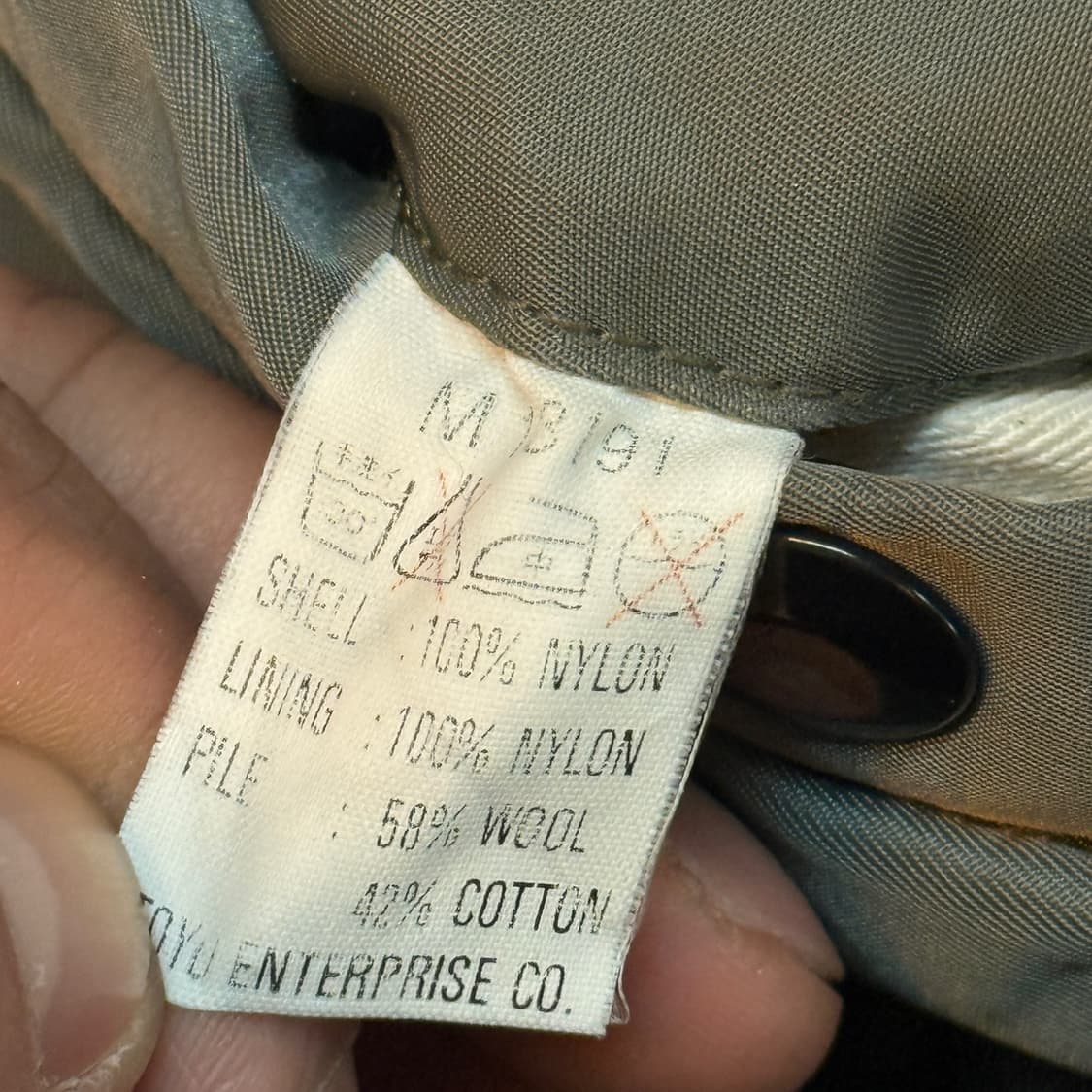 버즈 릭슨 울파일 US AIR FORCE 복각 MA1 상품이미지9