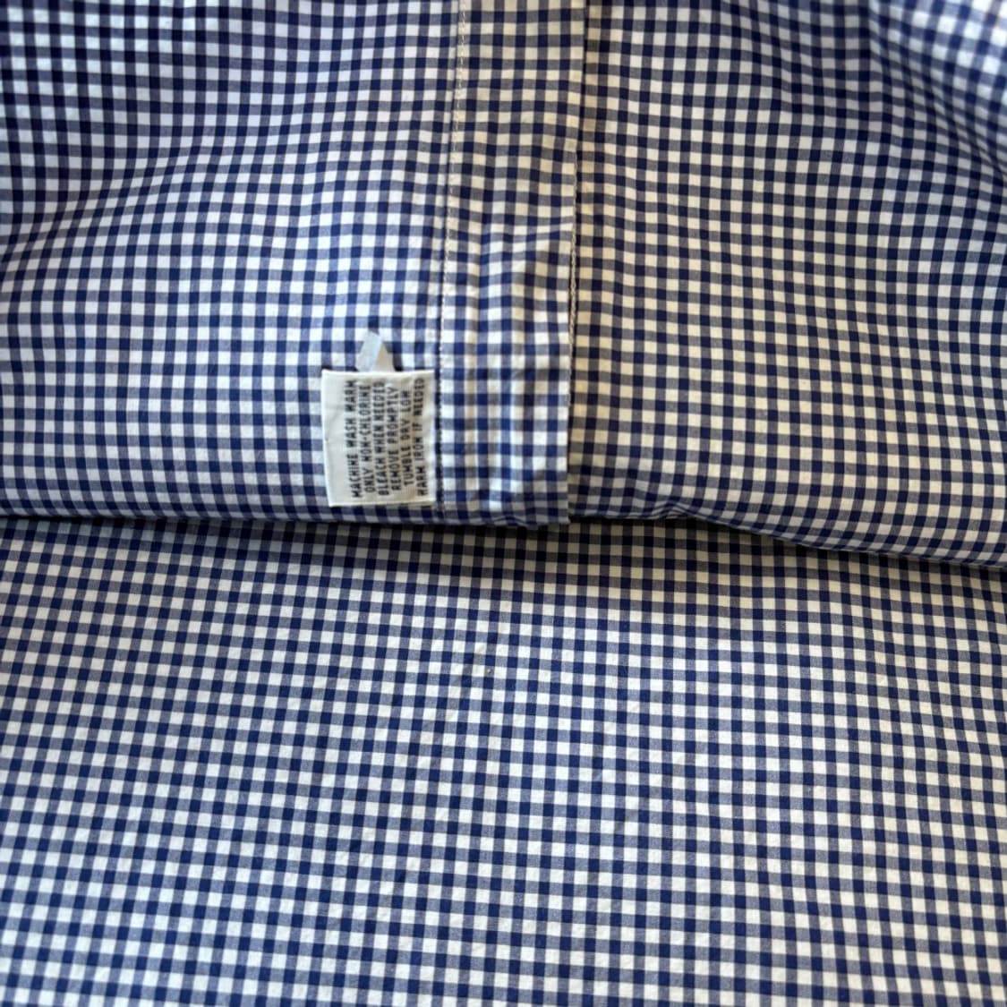 폴로 정품 블루 클래식포니 포플린 체크 셔츠 상품이미지7