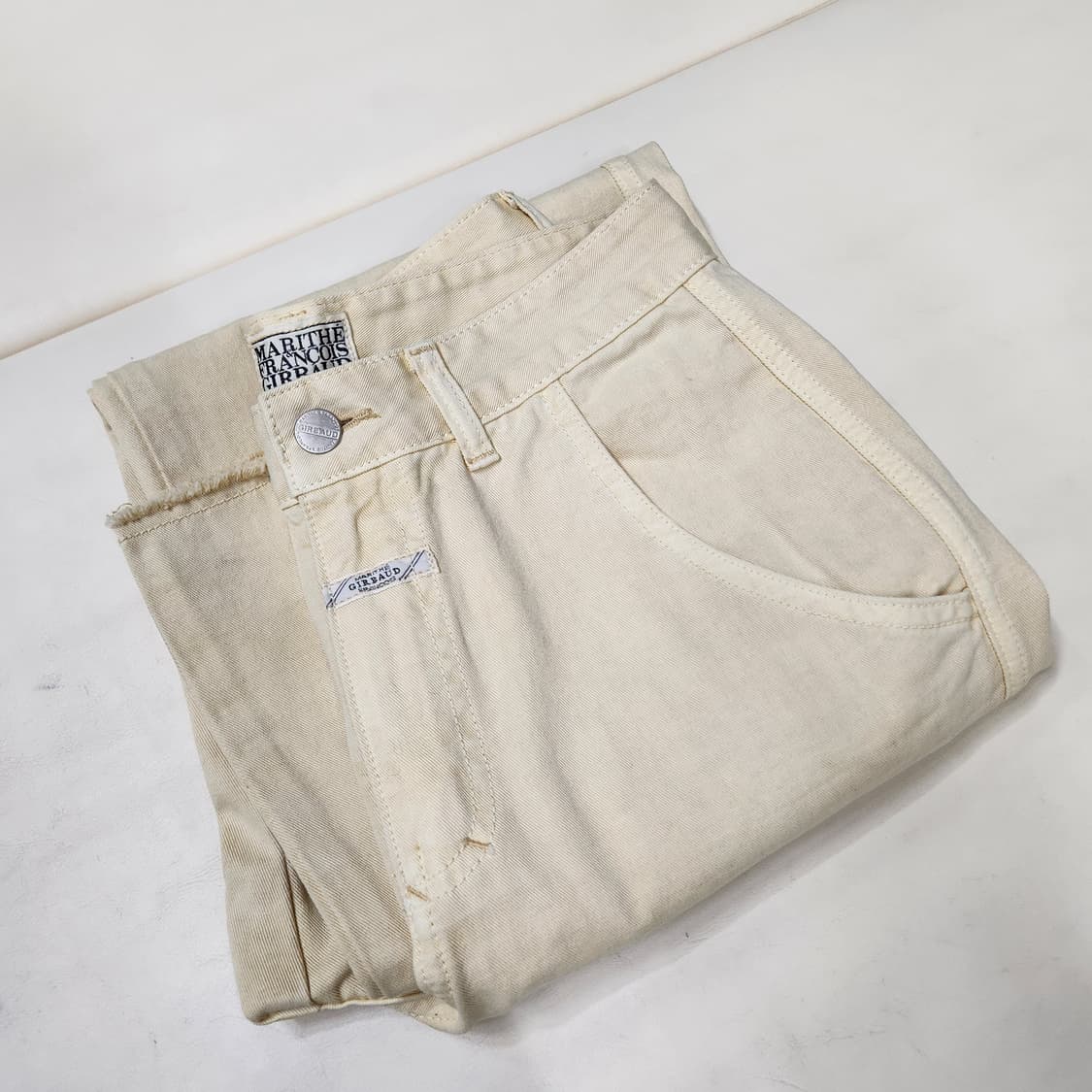 정품 마리떼프랑소와저버 여성 면 데님 와이드 팬츠 26 상품이미지2