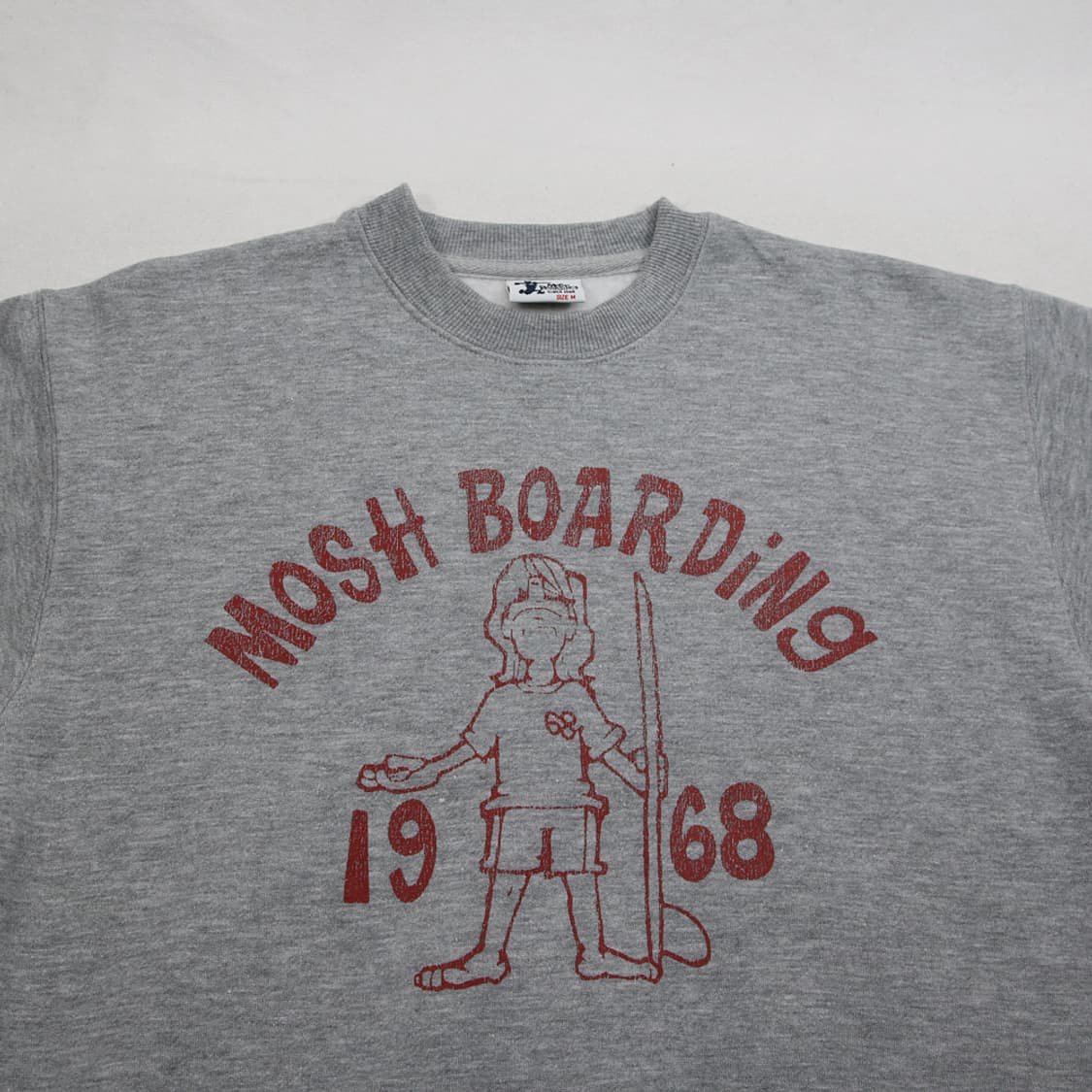 (착용컷) MOSH BOARDING 기모 스웻 셔츠 (남성용 98) 상품이미지4
