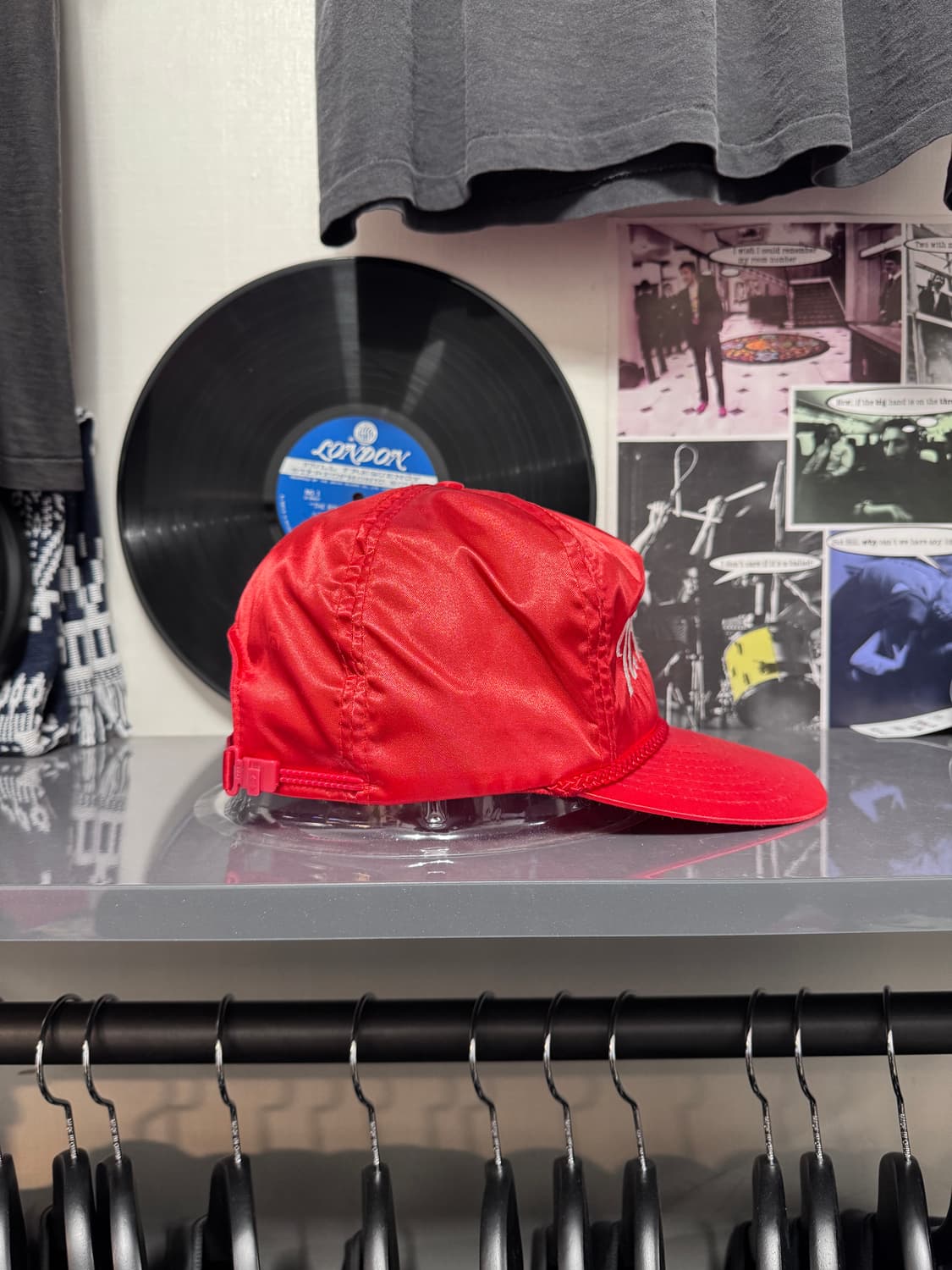 빈티지 90s N.W.A 힙합 부틀렉 새틴 모자 상품이미지2